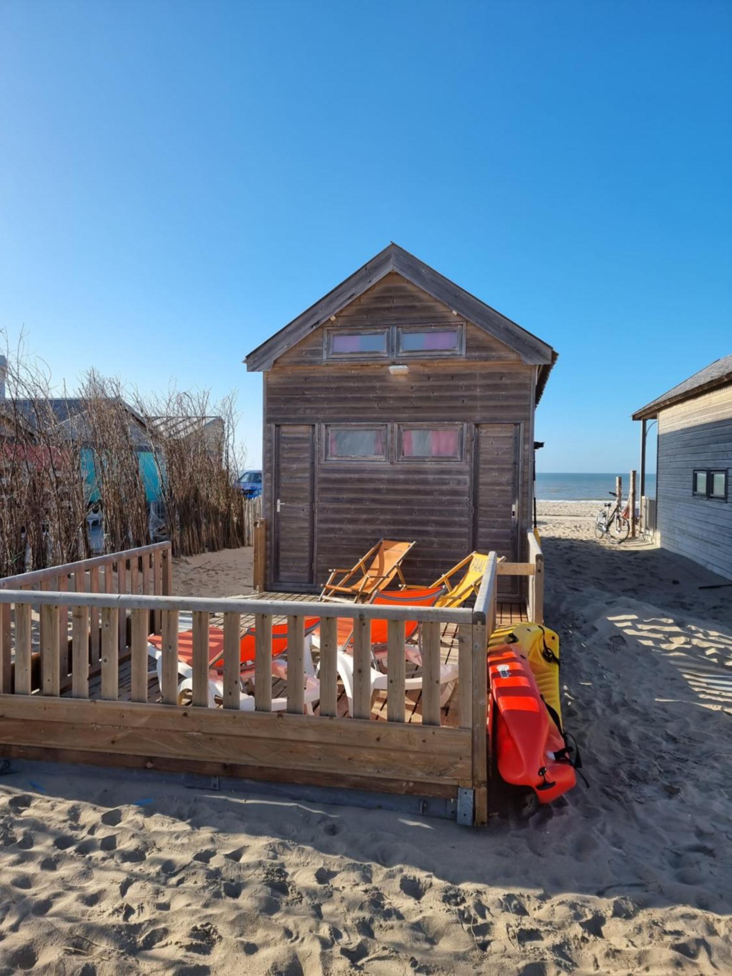 Strandvakantiehuisjes Katwijk Katwijk aan Zee Bagian luar foto